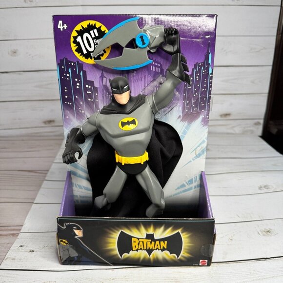 Mattel Batman 10" Action Figure 2004 Comic Book Hero Animated Series #C7550 - Picture 1 of 6